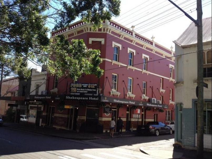 Shakespeare Hotel Surry Hills Buitenkant foto