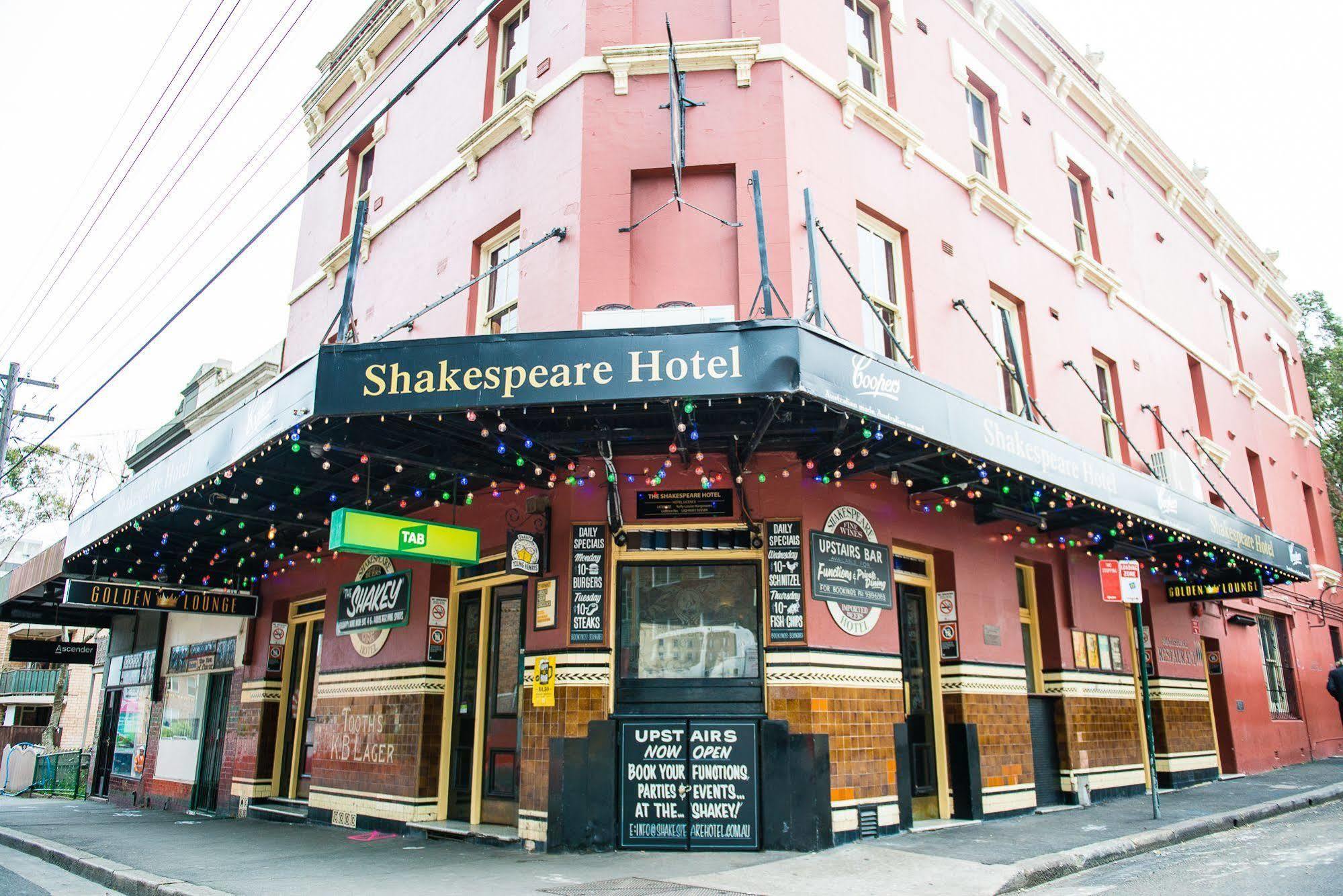 Shakespeare Hotel Surry Hills Buitenkant foto